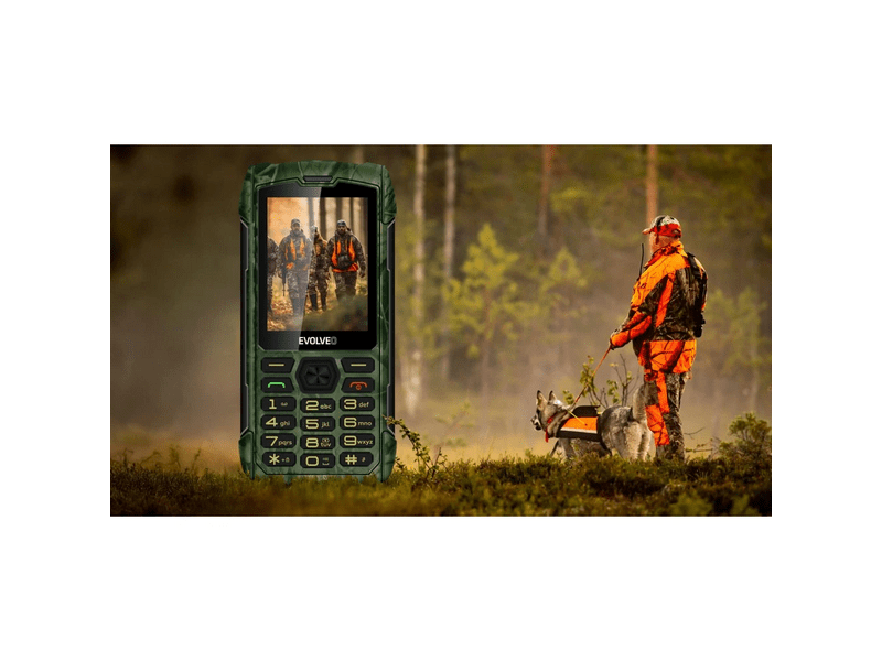 Evolveo StrongPhone H1 Mobiltelefon, camouflage (SGM SGP-H1-HNT)