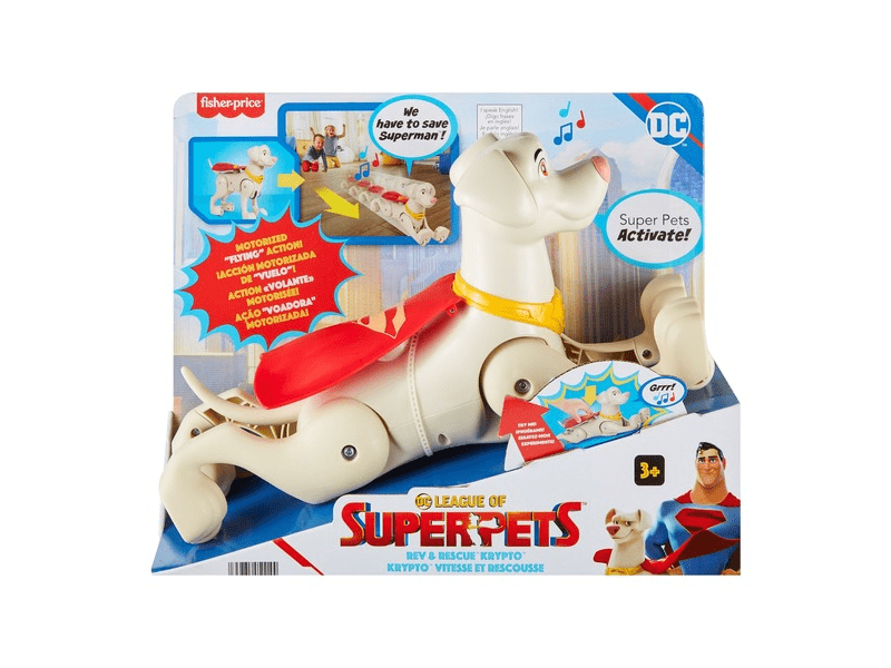 Fisher-Price: DC Szuperállatok Ligája - Krypto a megmentő