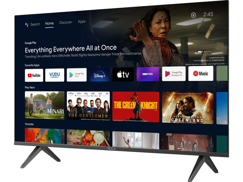 Tesla 32E635BHS Android Smart HD LED TV