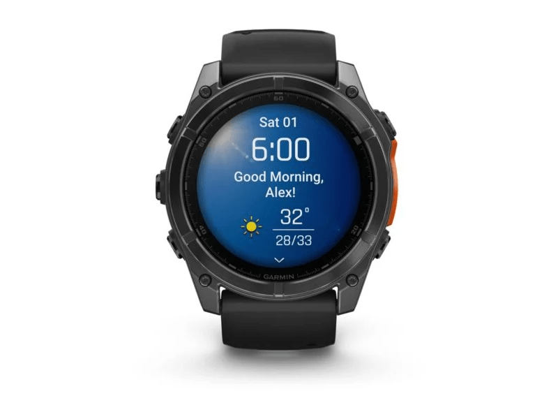 Garmin Fenix 8 Okosóra, 51mm, sötétszürke (010-02905-00)