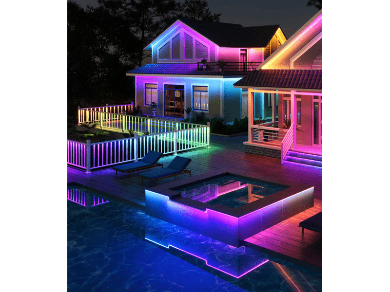 GOVEE H70A13D1 Vanjska LED RGBIC traka 10m