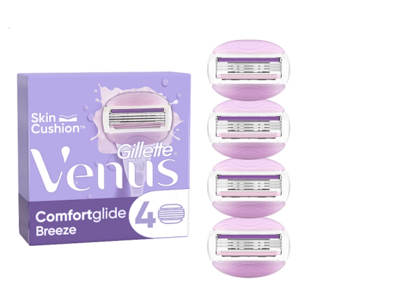 Gillette Venus ComfortGlide Borotvabetét, 4 darab