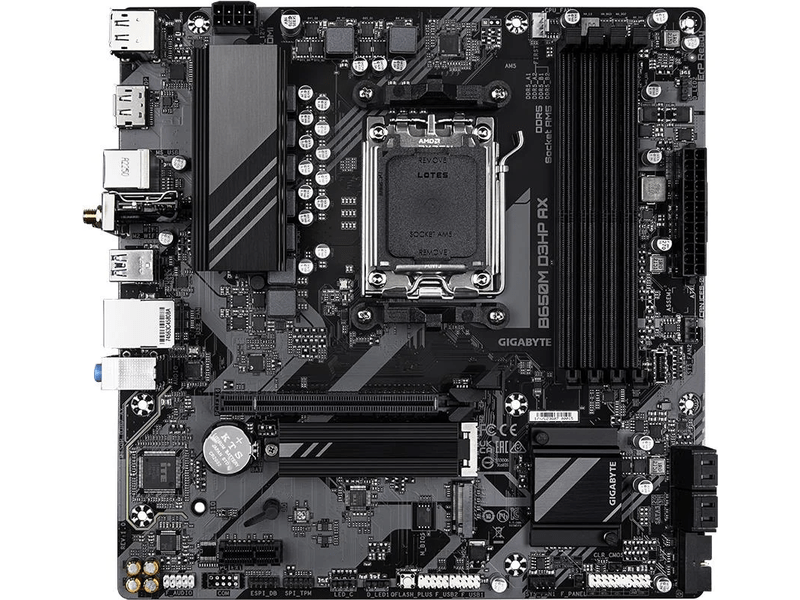 GIGABYTE,Alaplap,AM5,AMD B650, mATX