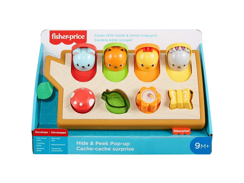 Fisher-Price: Pop Up állatbújócska (GJW24)
