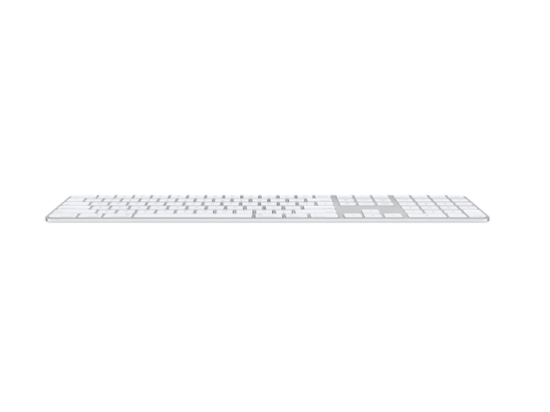 Apple (MK2C3LB/A) Magic Keyboard Touch ID-val és számbillentyűzettel Apple chipes Machez, fehér (angol)