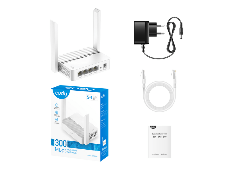 Cudy N300 WI-FI Router (227261)