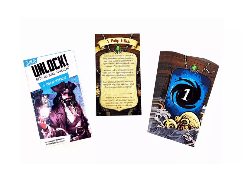 Unlock!: Rövid kalandok - A Polip titkai (34697)