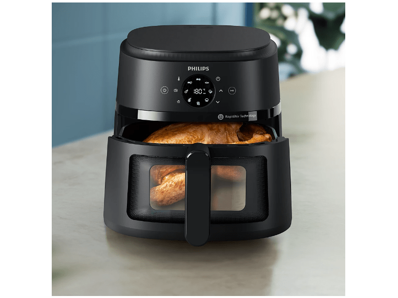 Series 2000 Airfryer, 6.3L, fekete