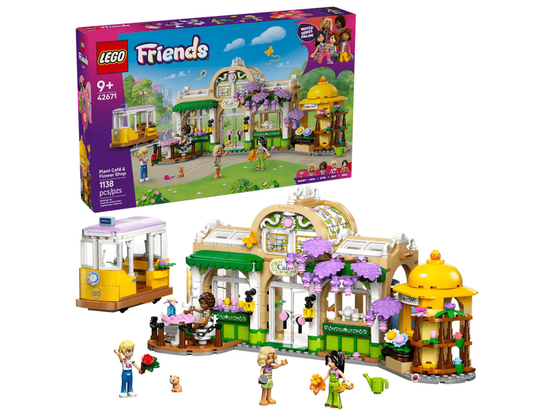 LEGO® Friends Botanikus kávéház és virágbolt (42671)