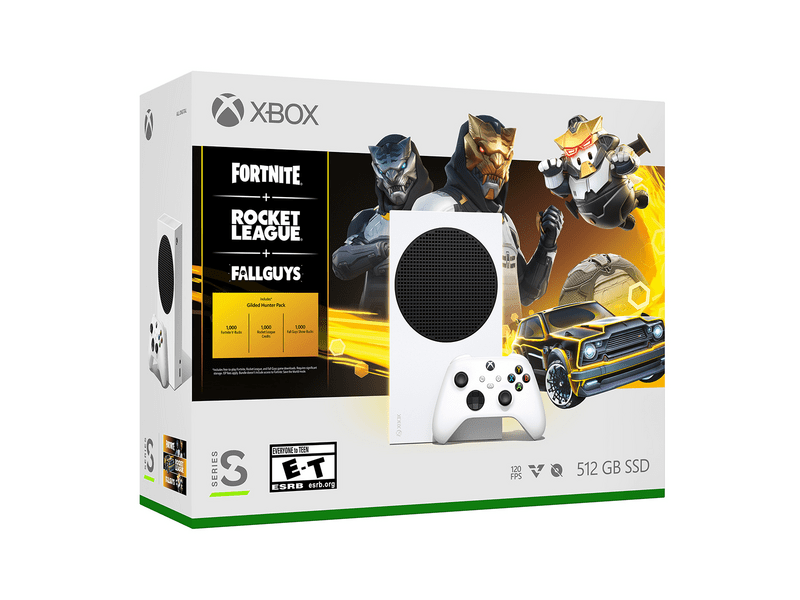 Xbox Series S 512GB + Fortnite + Rocket League + Fallguys