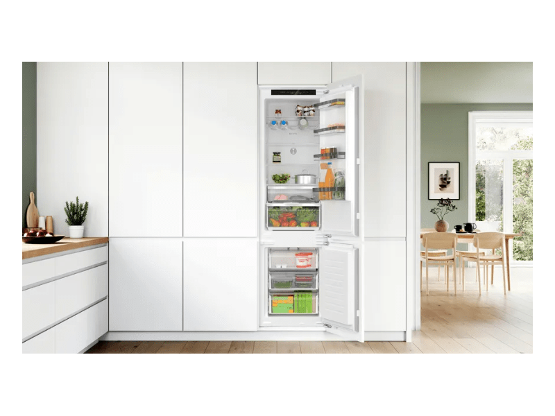 Bosch KIN96VFD0 Beépíthető alulfagyasztós kombinált hűtőszekrény