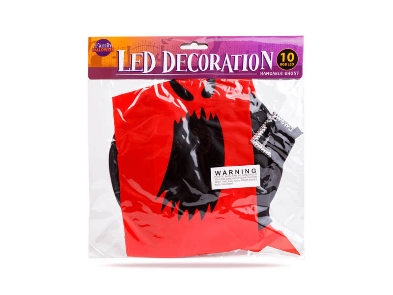 Family 56569A LED ukras za Noć vještica, duh, crveni
