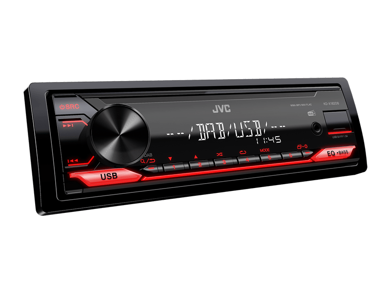 JVC KD-X182DB Mechanika nélküli autórádió