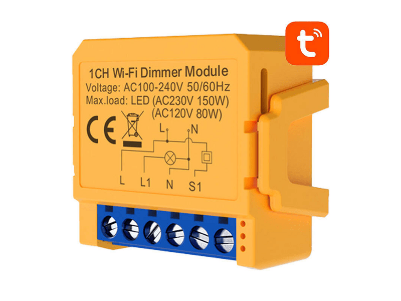 Avatto DMS16-2 WiFi Tuya Intelligens aljzatkapcsoló