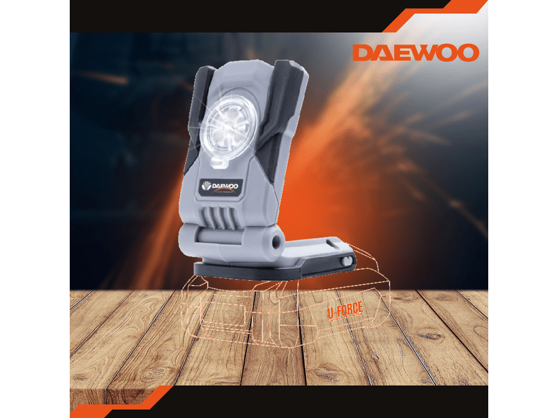 Daewoo DALL18-1 Akkumulátoros LED lámpa, akku és töltő nélkül