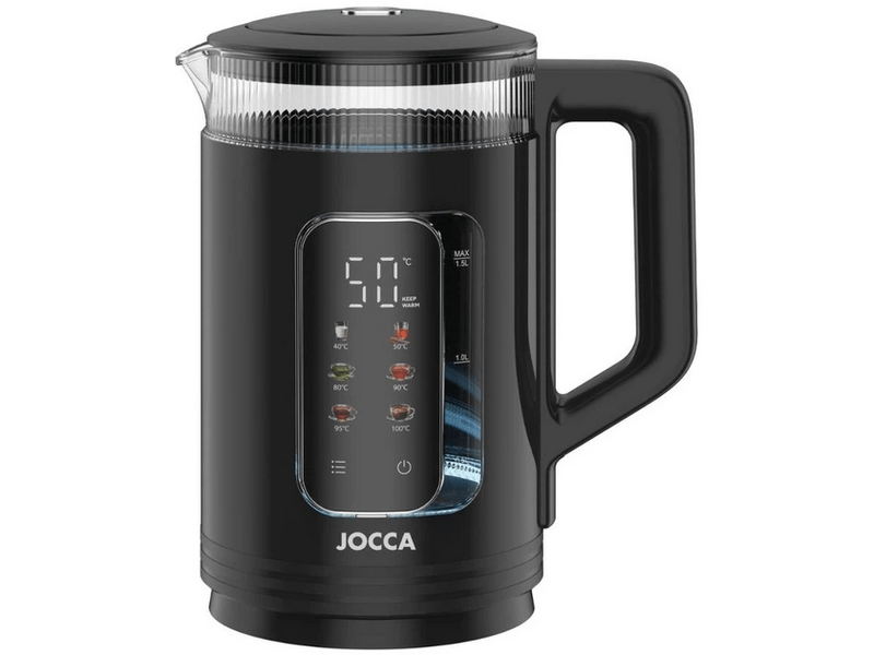Jocca 2894N Easy Touch Vízforraló, fekete