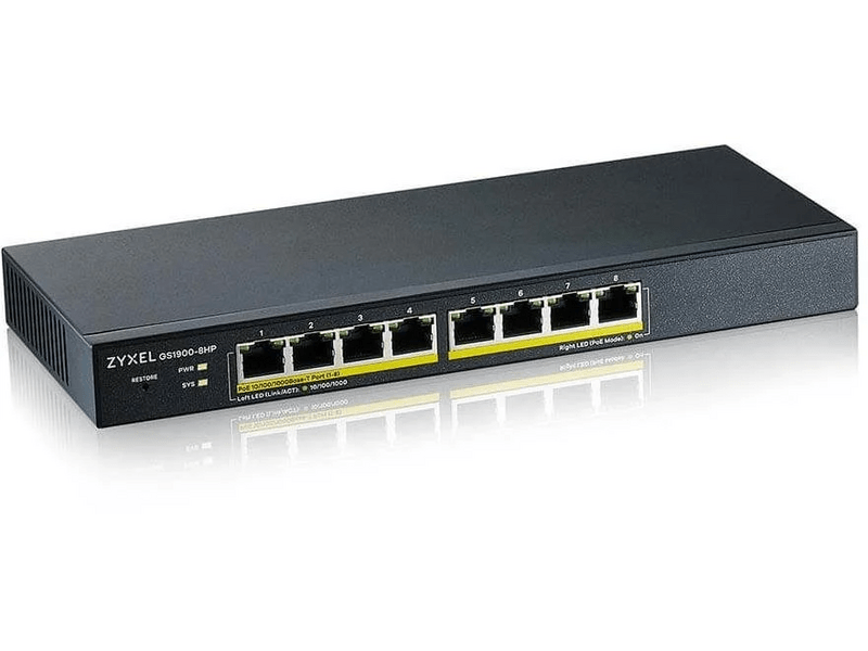 Zyxel GS1900-8HP-EU0103F Switch