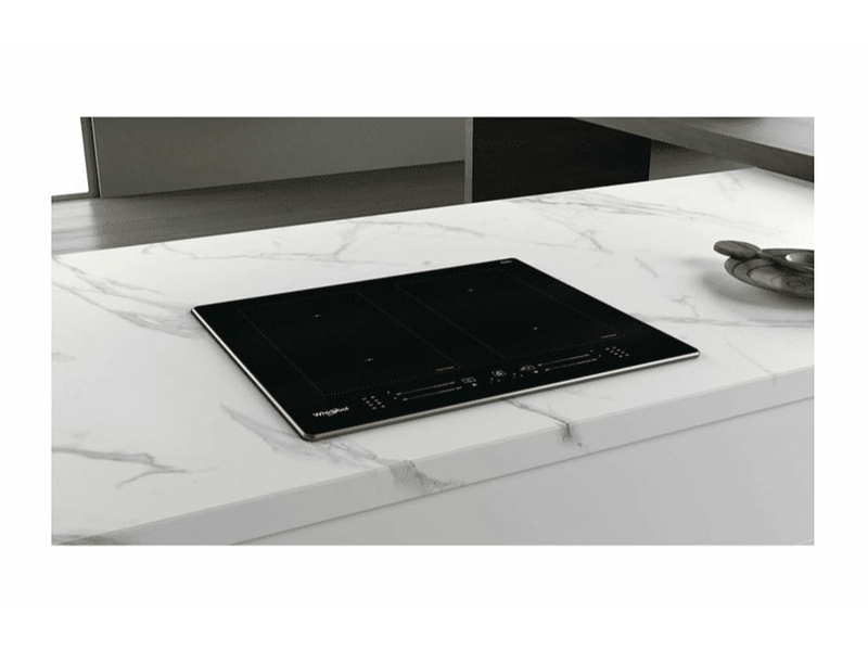 Whirlpool AKZM 8480 IX Beépíthető sütő + Whirlpool WLS8560AL Beépíthető indukciós főzőlap + Whirlpool AKR 62F LT K Kürtős páraelszívó