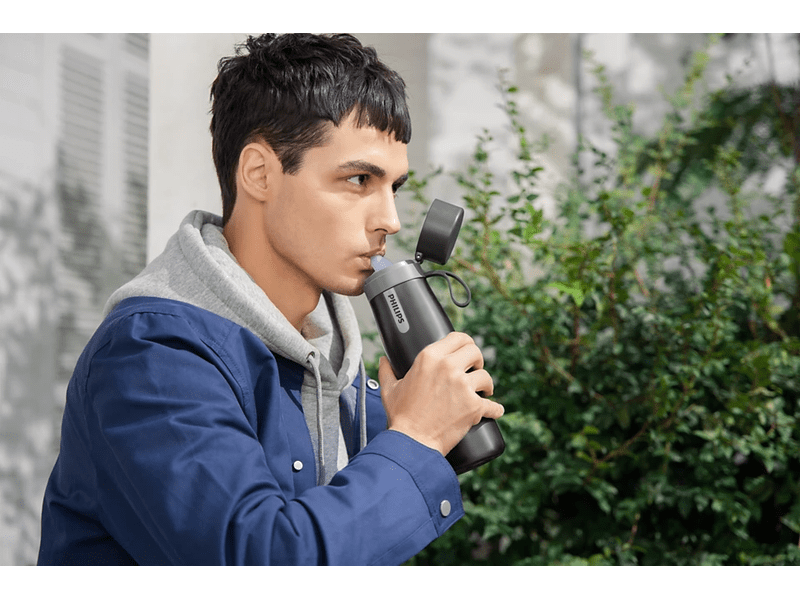 Philips AWP2771GRR/58 GoZero filter boca, 550 ml, siva