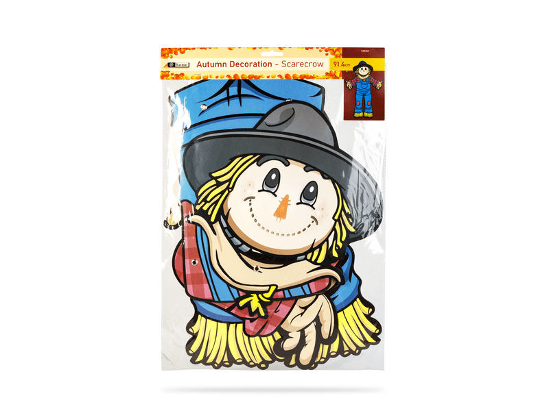 Family 59020 Őszi dekoráció, Madárijesztő, papír, 91,4 cm