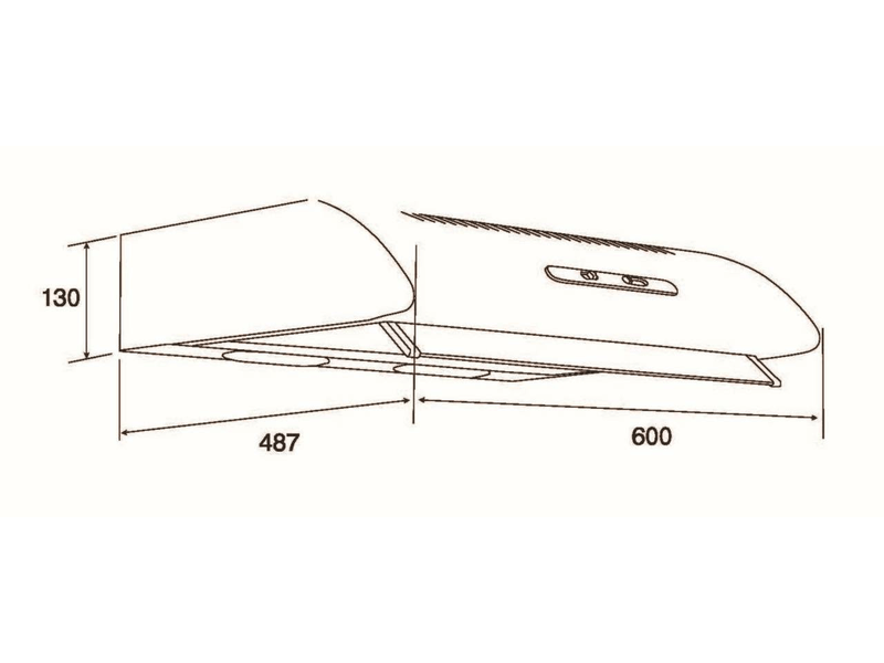 Páraelszívó,standard,fehér,60CM,OLYMPIA