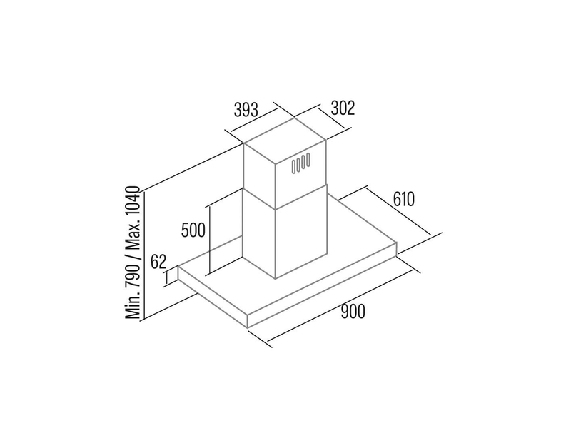 Cata ISLA LEGEND 900 XGBK Páraelszívó + Cata New York edényszett