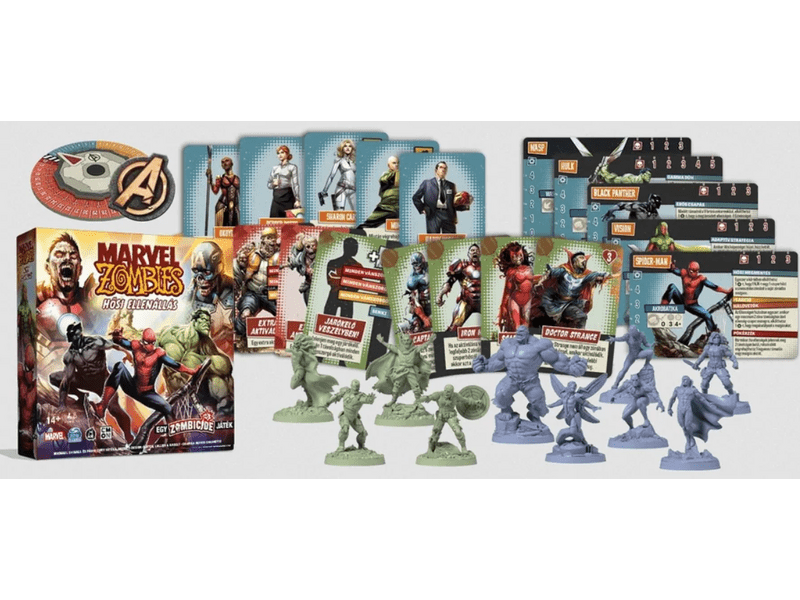 Marvel Zombies: Hősi ellenállás Társasjáték (FON 34810)