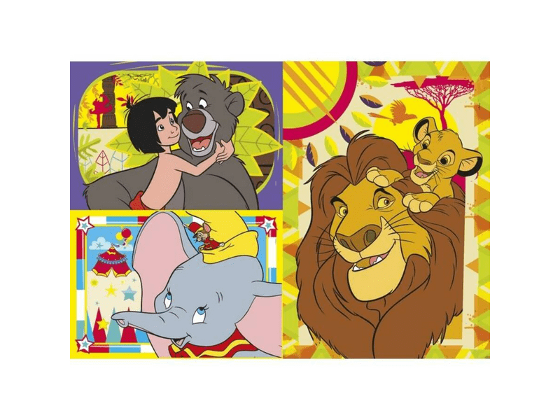 Clementoni Disney klasszikusok 3x48 db-os puzzle