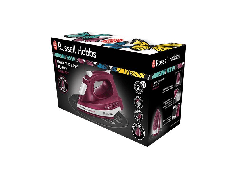 Russell-Hobbs Light & Easy Brights Berry glačalo, jagoda (26480-56)