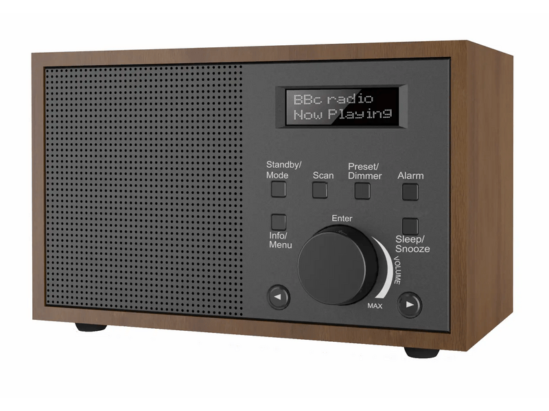 Denver AB-46DGR DAB+ rádió beépített FM rádióval