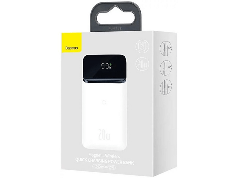 Baseus Magnetic Powerbank, 10000mAh (PPCX010102)