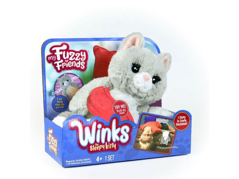 My Fuzzy Friend: Durmoló cicus interaktív plüss (18535)