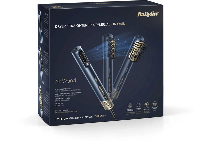 BaByliss AS6550CE Air Wand hajformázó, kék