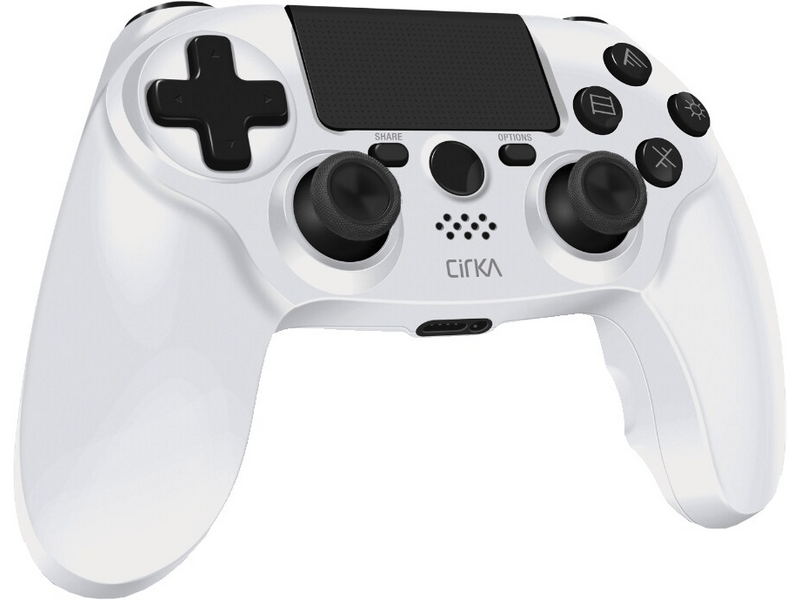 Cirka NuForce PlayStation 4 bežični kontroler, bijeli (M07526-WH)