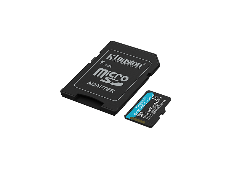 Kingston Canvas Go Plus microSD kártya, 1 TB (SDCG4/1TB)