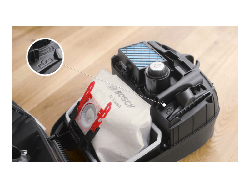 Bosch BGL41HYG0L Porzsákos porszívó, fehér