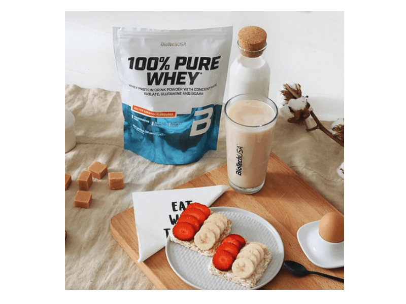 BiotechUSA 100% Pure Whey 454g, csokoládé (PWEY454CSOKO)