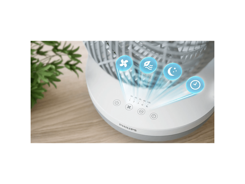 Philips CX2050/00 Series 2000 Asztali ventilátor, fehér