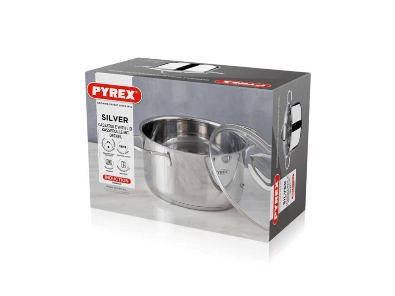 Pyrex PY-6156 Lábas fedővel, 3.3l