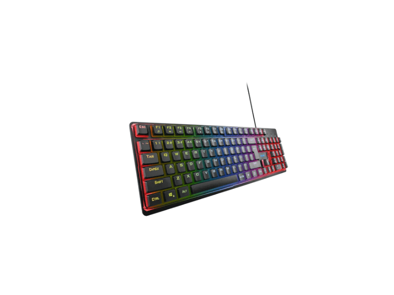 NOXO Fusionlight Membrán magyar nyelvű gaming billentyűzet