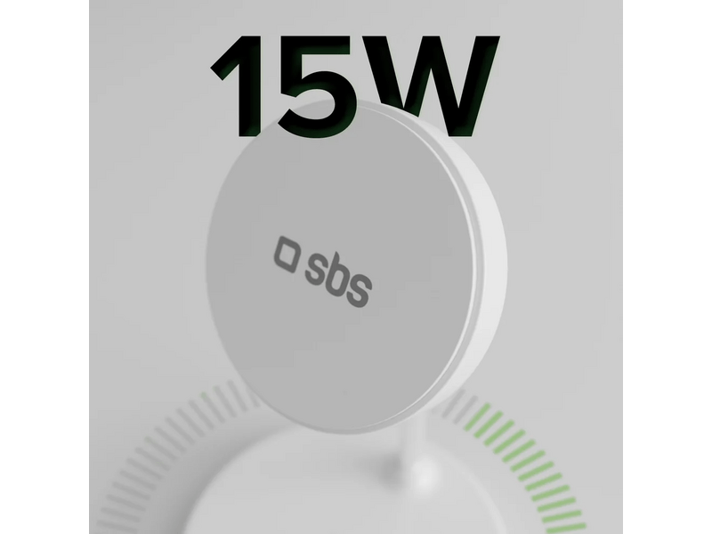 SBS Qi2 2x1 Vezeték nélküli töltőállomás (TEWIR2IN1QI2)