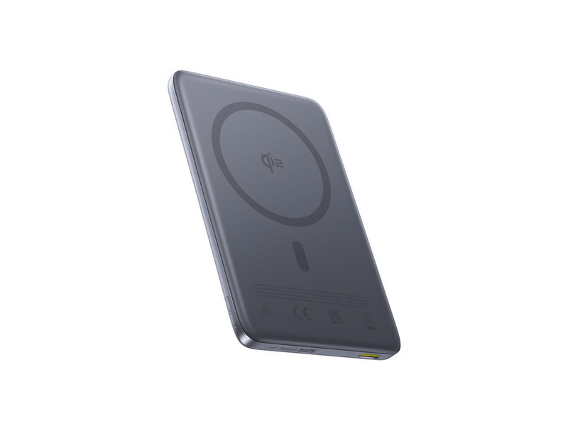 Baseus PicoGo Ultra-Slim Qi2 Magnetic Powerbank, szürke