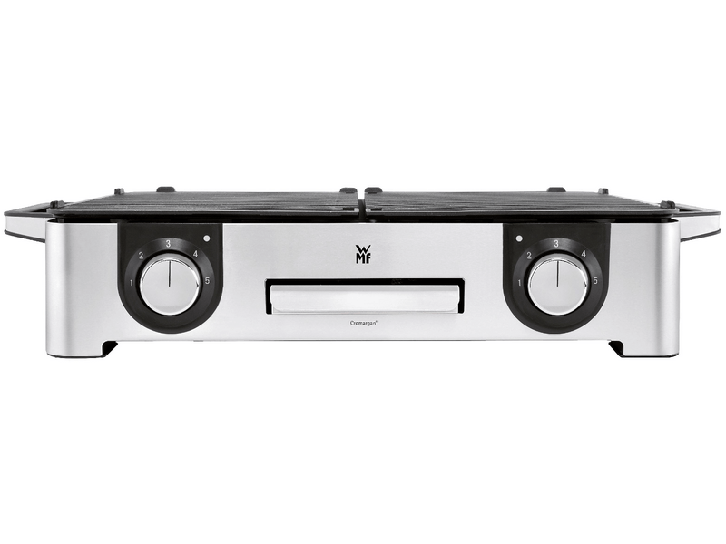 WMF Lono Master Elektromos Grillsütő Tapadásmentes bevonat Kromargán, Fekete (415280011)