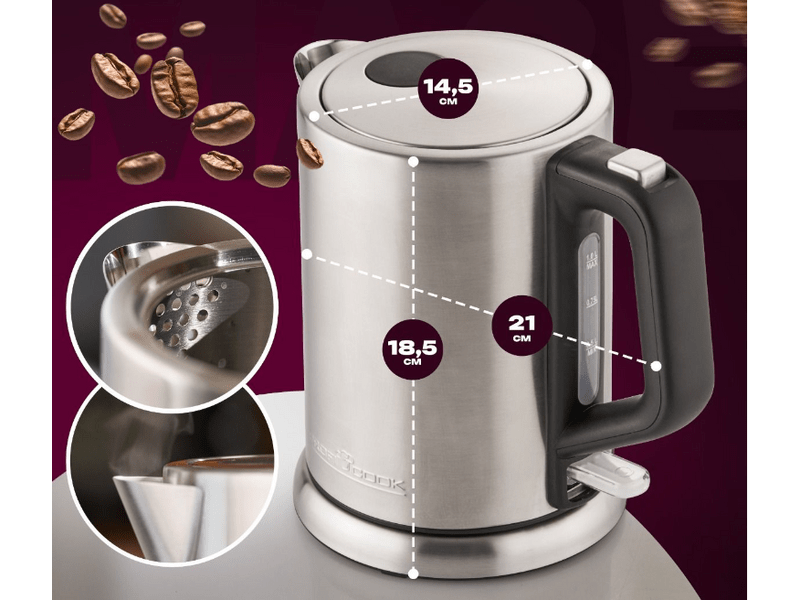ProfiCook PC-WKS1106 Vízforraló 1L, 2200W