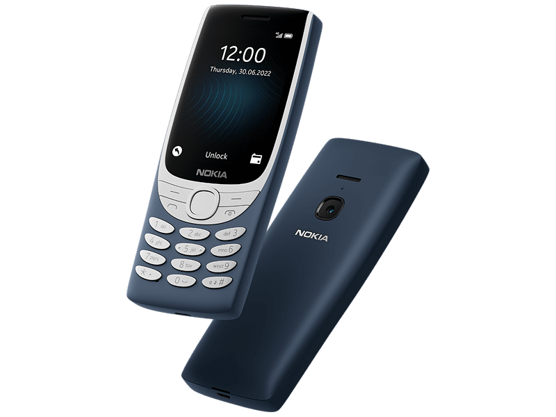 Nokia 8210 4G nyomógombos telefon, Kék