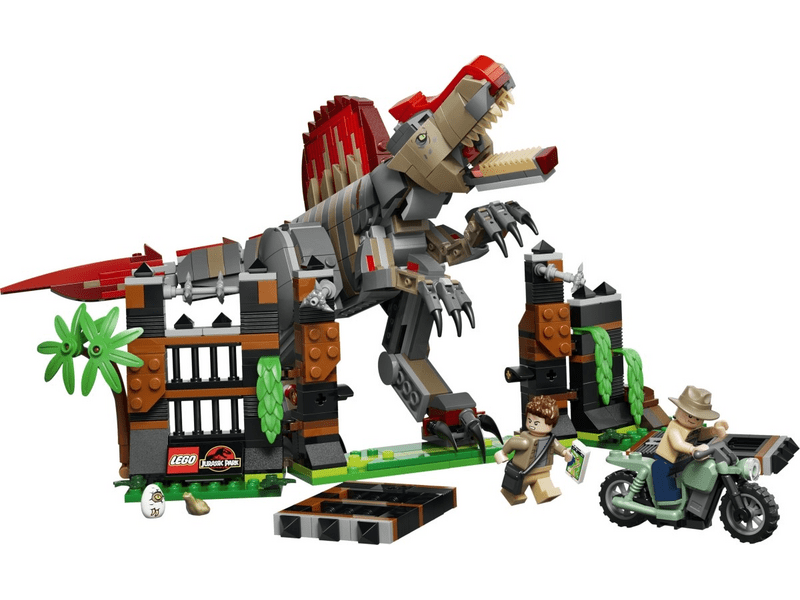 LEGO® Jurassic World Menekülés a spinosaurus elől (77982)