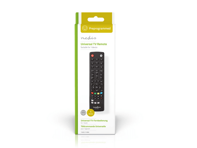 Nedis Univerzális távirányító (TVRC2110BK)