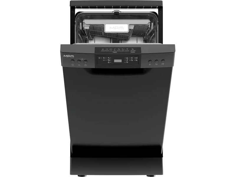 MPM MPM-45-ZMF-02 Szabadonálló mosogatógép, fekete