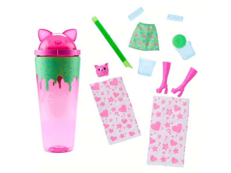 Barbie: Slime Reveal Állati buli - Cica (JCN88)