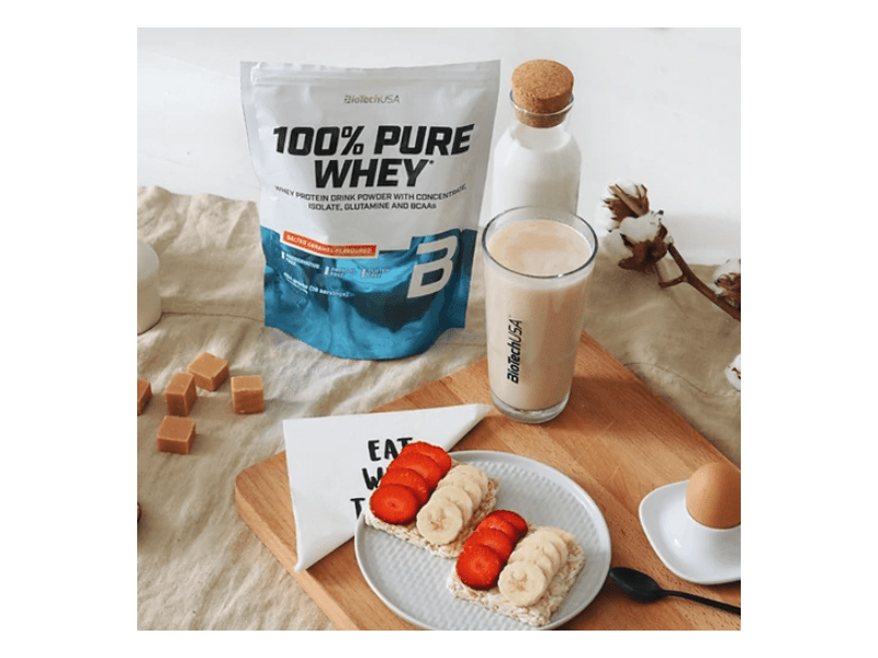 BiotechUSA 100% Pure Whey 454g, bourbon vanilia (PWEY454BVANI)